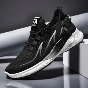 Fashionfunia Men'S Fashion Breathable Lightweight Mesh Sneakers