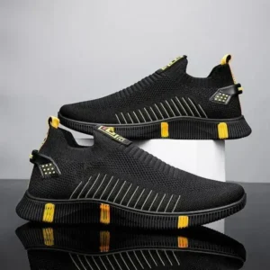 Fashionfunia Men'S Casual Breathable Stripe Sneakers