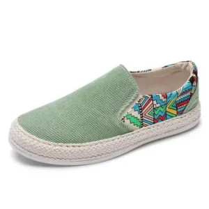 Fashionfunia Men'S Fashion Espadrille Sole Canvas Shoes