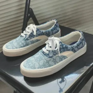 Fashionfunia Vintage Breathable Printed Canvas Shoes