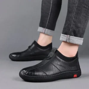 Fashionfunia Men Casual Non-Slip Flat Pu Shoes