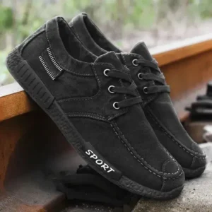 Fashionfunia Men Casual Breathable Non-Slip Canvas Shoes