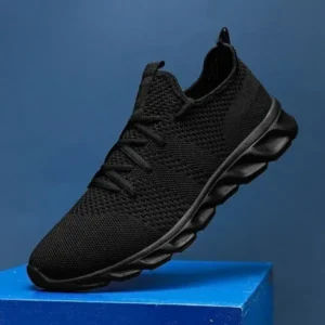 Fashionfunia Men Casual Plus Size Mesh Sneakers