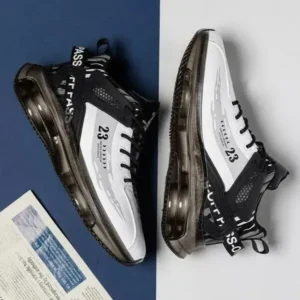 Fashionfunia Men Fashion High Top Air Cushion Sneakers