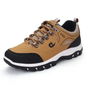 Fashionfunia Men'S Fashion Round Toe Low Top Large Size Casual Mountaineering Sneakers