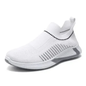 Fashionfunia Men Fashion Summer Flyknit Breathable Sneakers