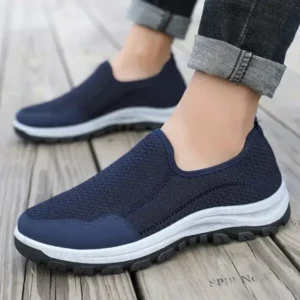 Fashionfunia Men Fashion Fall Casual Comfortable Lightweight Flyknit Breathable Mesh Loose Sneakers