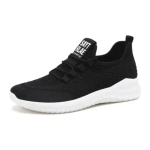 Fashionfunia Men Fashion Lightweight Lace-Up Breathable Sneakers