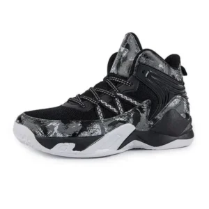 Fashionfunia Men Fashion Trend Breathable High Top Basketball Shoes