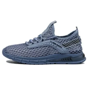 Fashionfunia Men Casual Breathable Hollow Mesh Soft Sole Sports Shoes