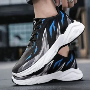 Fashionfunia Men Fashion Color Matching Breathable Running Sneakers