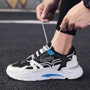 Fashionfunia Wholesale Men'S Casual Color Matching Breathable Mesh Sneakers