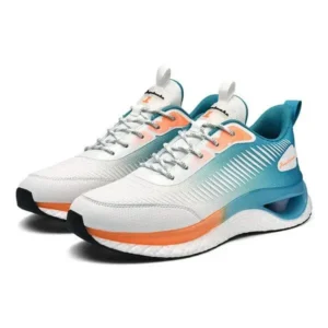 Fashionfunia Men'S Fashion Color Matching Lightweight Breathable Mesh Running Sneakers