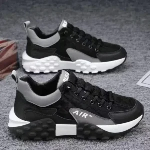 Fashionfunia Men'S Fashion Breathable Platform Sneakers