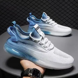 Fashionfunia Men'S Fashion Jelly Bottom Mesh Breathable Sneakers