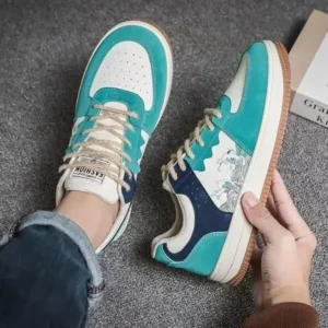 Fashionfunia Men'S Fashion Color Matching Breathable Sneakers