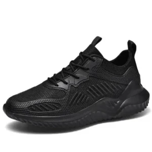 Fashionfunia Men Fashion Breathable Mesh Thick Sole Plus Size Sneakers